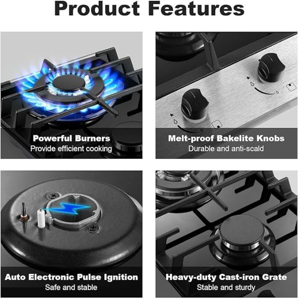 Amzgachfktch 2 Burner Propane Stove