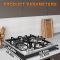 24 inch Gas Cooktop